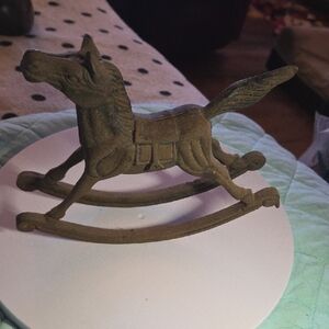 Vintage Rocking Horse Figurine